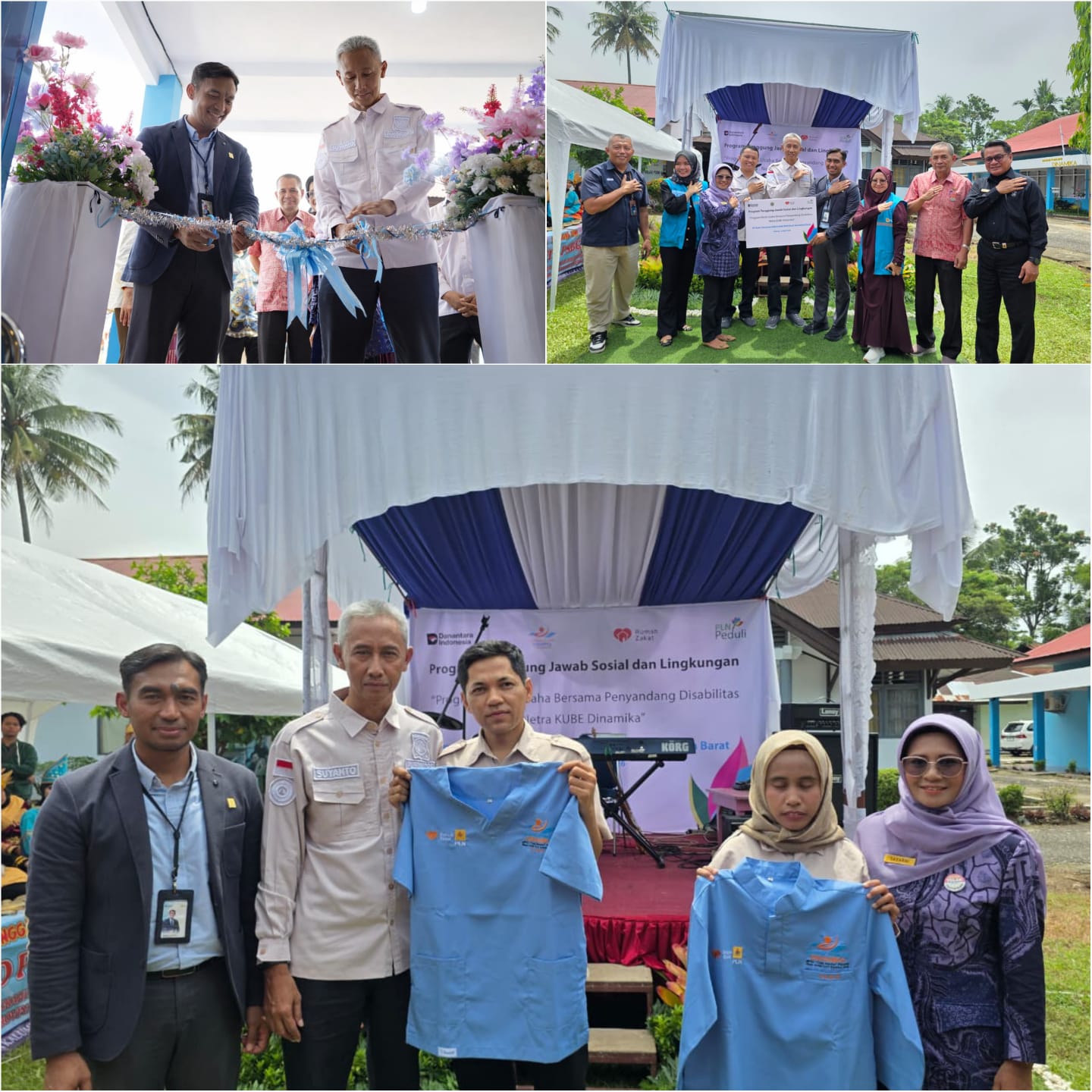 PLN Dorong Pemberdayaan Disabilitas Netra melalui Peresmian Program TJSL